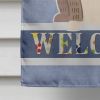 Bulldog - Grey Brindle - Welcome House Flag