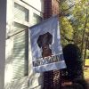 Dachshund - Wirehaired - Black and Tan - Welcome House Flag