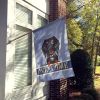 Dachshund - Wirehaired - Dapple - Welcome House Flag