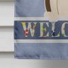 Bull Terrier - Dark Brindle - Welcome House Flag