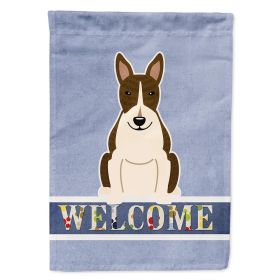 Bull Terrier - Dark Brindle - Welcome House Flag