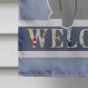 Chow Chow - Blue - Welcome House Flag