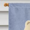 Chow Chow - White - Welcome House Flag