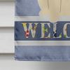 Chow Chow - White - Welcome House Flag