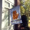 Chow Chow - Red -  Welcome House Flag