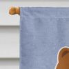 Chow Chow - Red -  Welcome House Flag