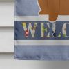 Chow Chow - Red -  Welcome House Flag