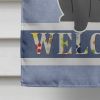 Chow Chow - Black - Welcome House Flag