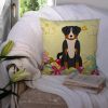 Appenzeller Sennenhund Easter Eggs Decorative Pillow