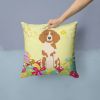 Brittany Easter Eggs Decorative Pillow