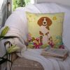 Brittany Easter Eggs Decorative Pillow