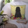 Bouvier des Flandres Easter Eggs Decorative Pillow
