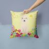 Bedlington Terrier - Sandy - Easter Eggs Decorative Pillow