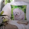 Bichon Frise St Patrick's Decorative Pillow