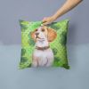 Beagle St Patrick's Decorative Pillow