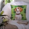 Beagle St Patrick's Decorative Pillow