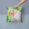Afghan Hound St Patrick's Decorative Pillow