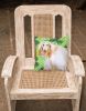Afghan Hound St Patrick's Fabric Decorative Pillow