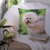 Bichon Frise #2 St Patrick's Decorative Pillow