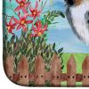 Bernese Mountain Dog Spring Dish Drying Mat