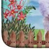 Bichon Frise Spring Dish Drying Mat