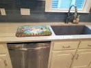Siberian Husky Spring Dish Drying Mat