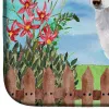 Siberian Husky Spring Dish Drying Mat