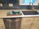 Giant Schnauzer Spring Dish Drying Mat