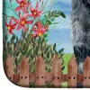 Giant Schnauzer Spring Dish Drying Mat
