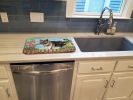 American Akita Spring Dish Drying Mat