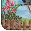 American Akita Spring Dish Drying Mat