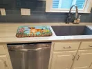 Rhodesian Ridgeback Spring Dish Drying Mat