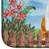 Basenji Spring Dish Drying Mat