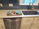 Basset Hound Spring Dish Drying Mat