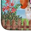 Basset Hound Spring Dish Drying Mat