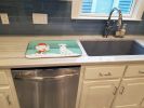 Boxer - White and Snowman Dish Drying Mat