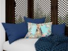Airedale Terrier Spring Art Decorative Pillow