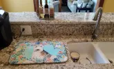 Lakeland Terrier Dish Drying Mat