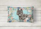 Bouvier des Flandres Spring Art Decorative Pillow