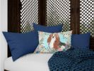 Basset Hound 1 Spring Art Decorative Pillow