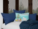 Bichon Frise 1 - Christmas Tree Decorative Pillow Style 2