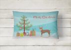 Toy Fox Terrier - Christmas Tree Decorative Pillow Style #2