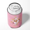 Afghan Hound Pink Flowers Can Hugger