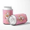 Afghan Hound Pink Flowers Can Hugger