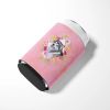 Alaskan Malamute Style #1 Pink Flowers Can Hugger