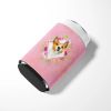 Basenji Pink Flowers Can Hugger