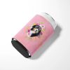 Bernese Mountain Dog Style #1 Pink Flowers Can Hugger