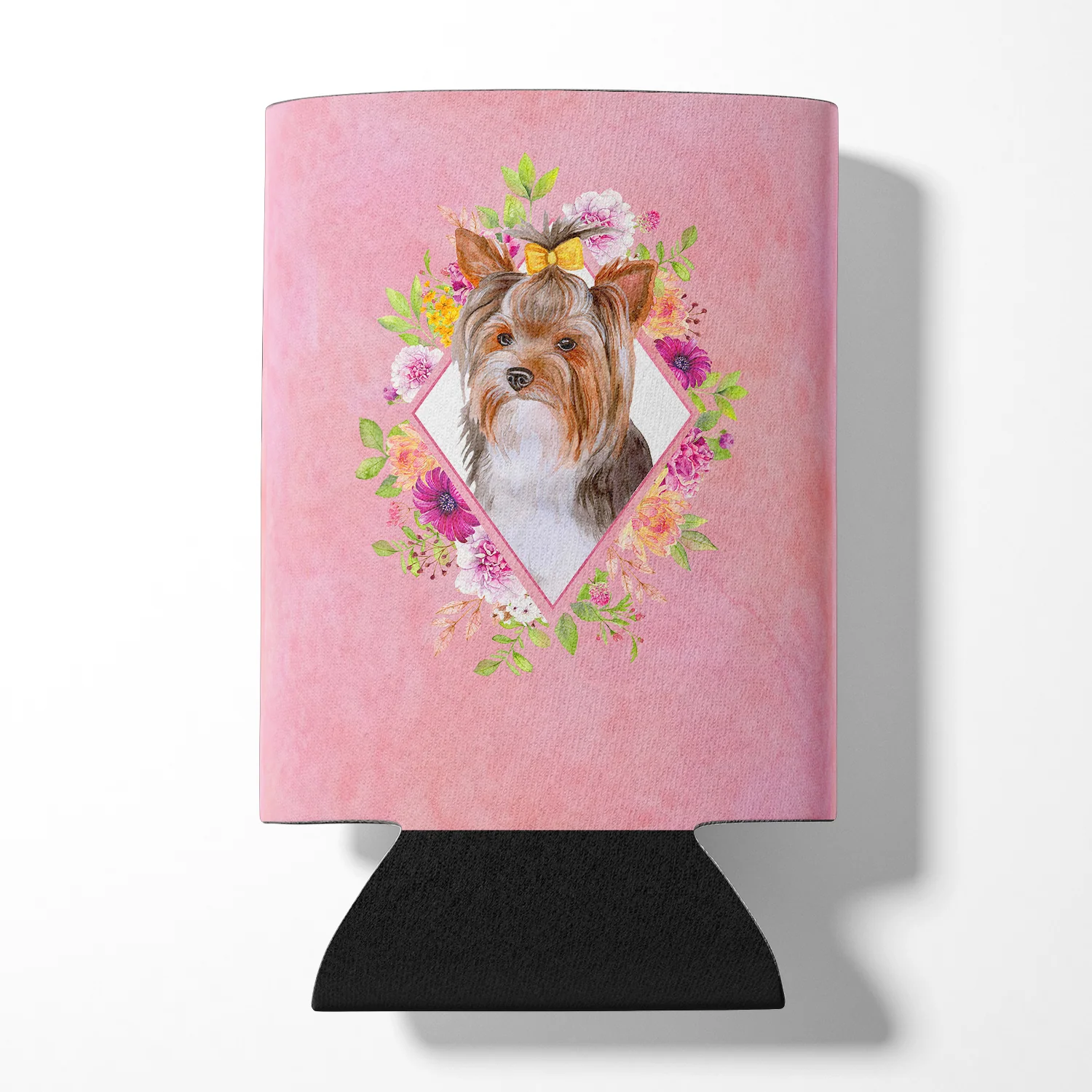Yorkshire Terrier #1 Pink Flowers Can Hugger