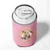 Airedale Terrier Pink Flowers Can Hugger
