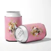 Airedale Terrier Pink Flowers Can Hugger